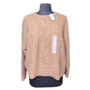 Old Navy Cable Knit Sweater Size L